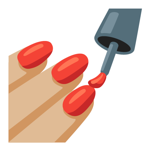 Nail Polish: Medium-Light Skin Tone, the previous design