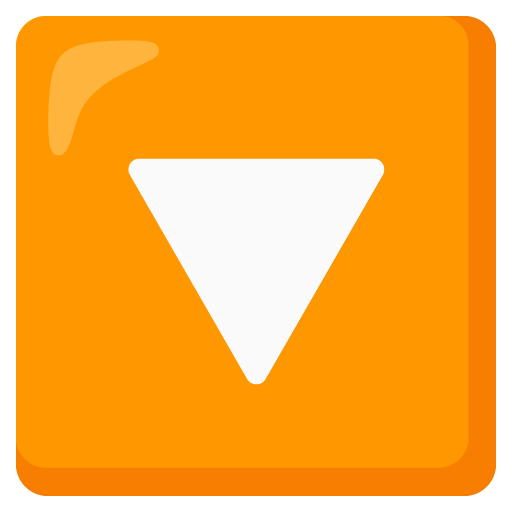Downwards Button as drawn by Google in 16.0