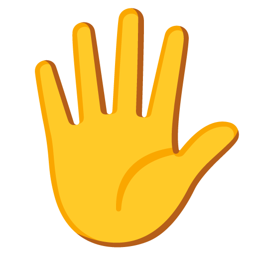 Hand with Fingers Splayed, the design in this release