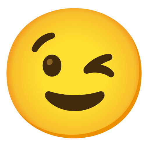 Winking Face, the design in this release