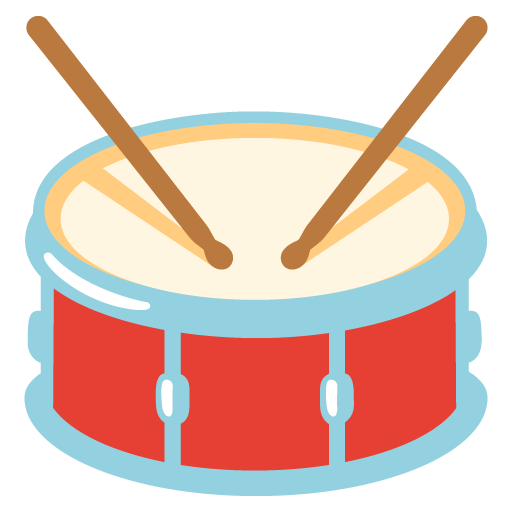 Drum as drawn by Google in 16.0