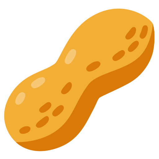 Peanuts as drawn by Google in 16.0