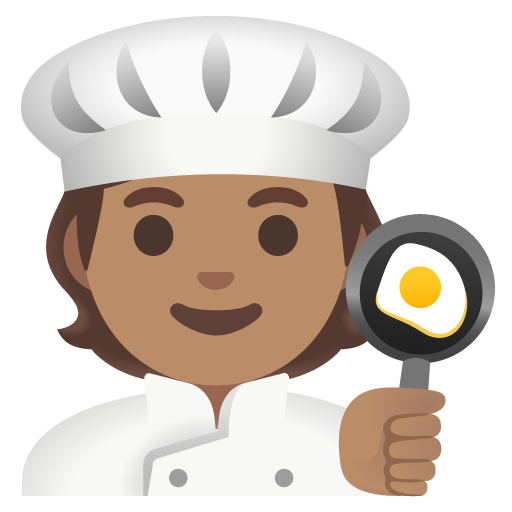 Cook: Medium Skin Tone, the previous design