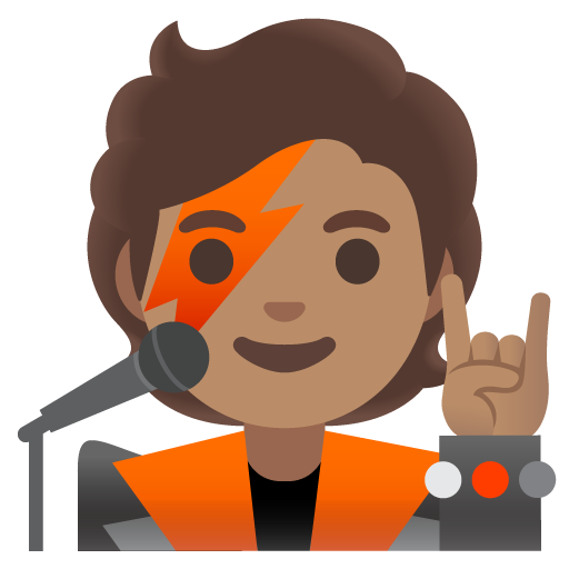 Singer: Medium Skin Tone, the previous design
