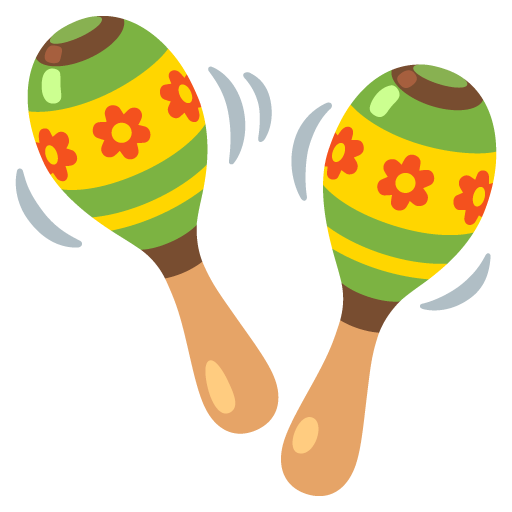 Maracas as drawn by Google in 16.0