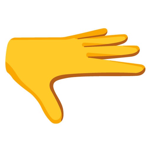 Palm Down Hand, the design in this release