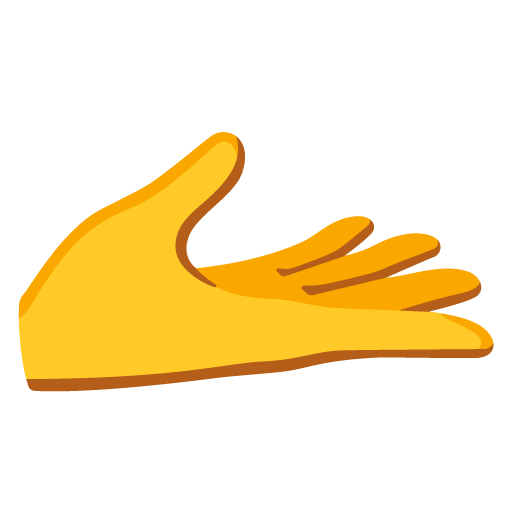 Palm up Hand, the design in this release