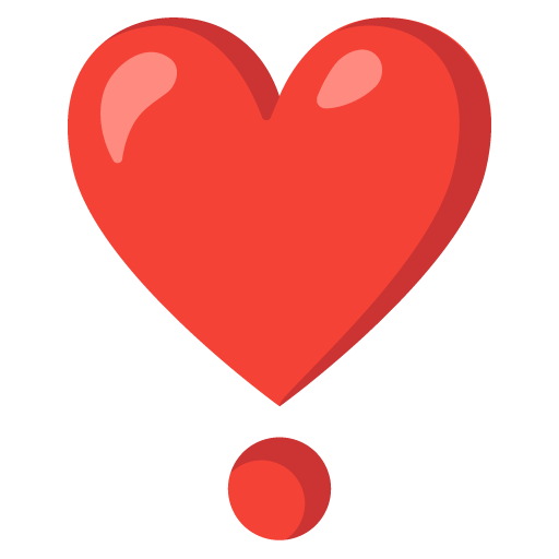 Heart Exclamation, the design in this release