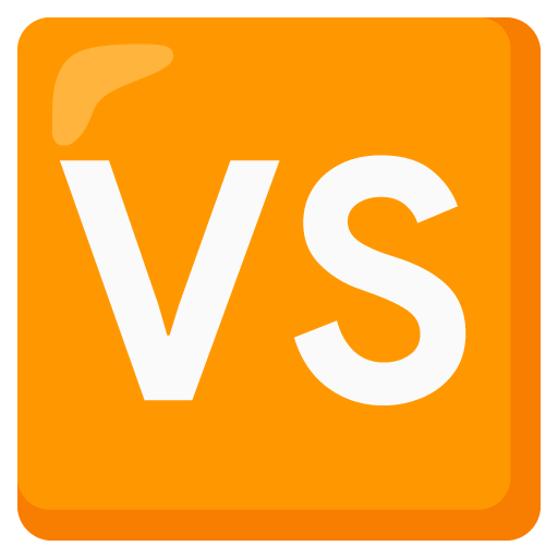 VS button as rendered by Google