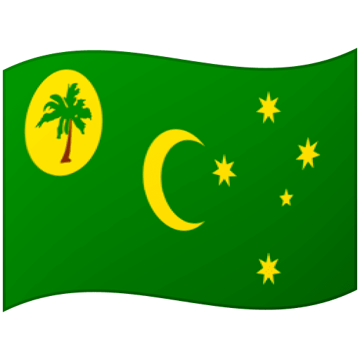 flag: Cocos (Keeling) Islands as rendered by Google