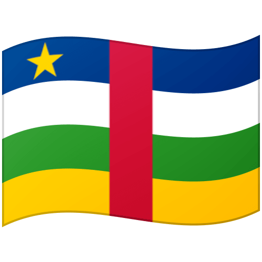 flag: Central African Republic as rendered by Google