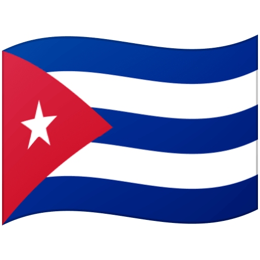 Flag: Cuba as drawn by Google in 17.0