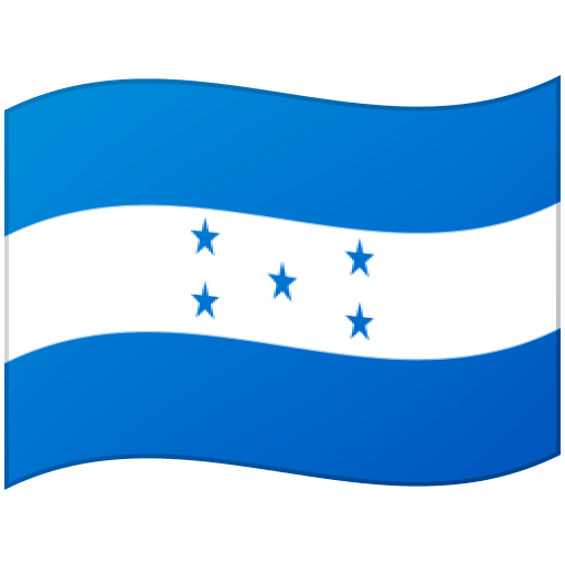 Flag: Honduras as drawn by Google in 17.0