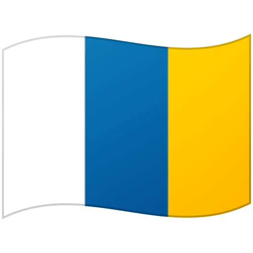 flag: Canary Islands as rendered by Google