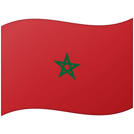 flag: Morocco as rendered by Google