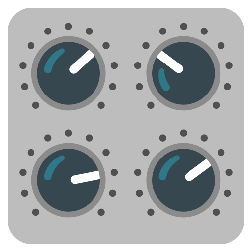control knobs as rendered by Google