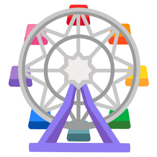 ferris wheel as rendered by Google
