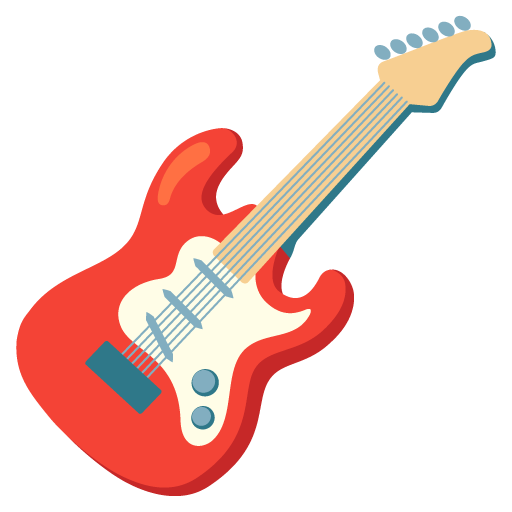 Guitar as drawn by Google in 17.0