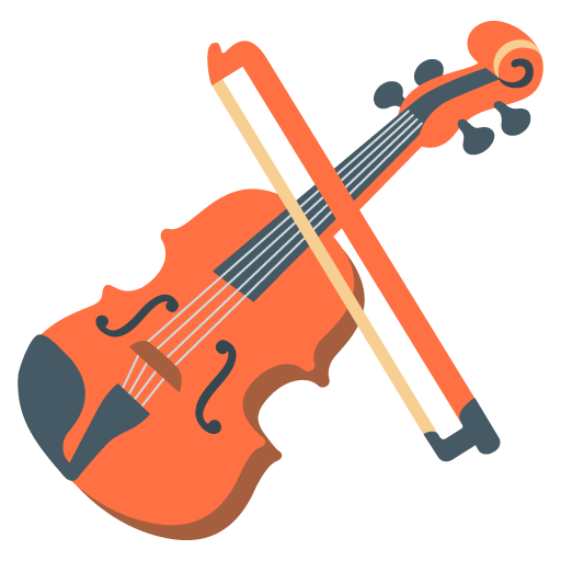 Violin as drawn by Google in 17.0