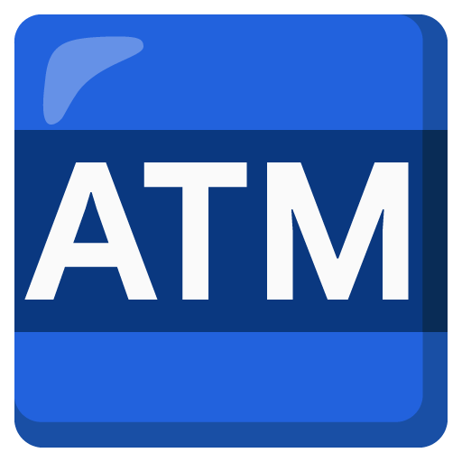 ATM sign as rendered by Google