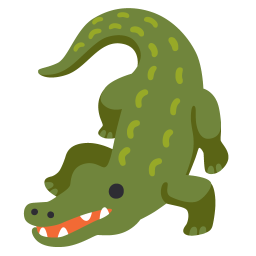 تمساح as rendered by Google