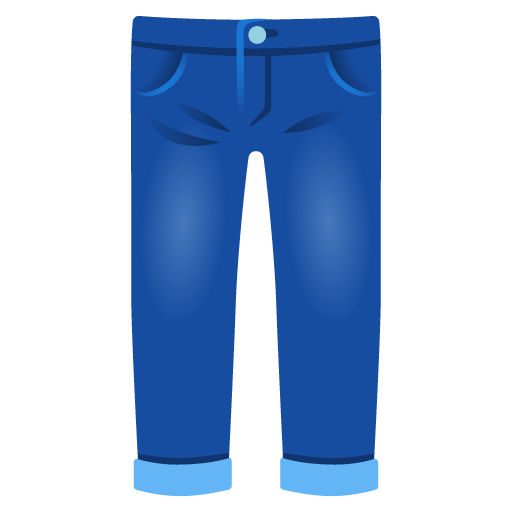 Jeans as drawn by Google in 17.0