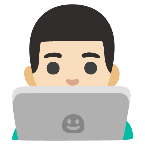 Man Technologist: Light Skin Tone, the design in this release