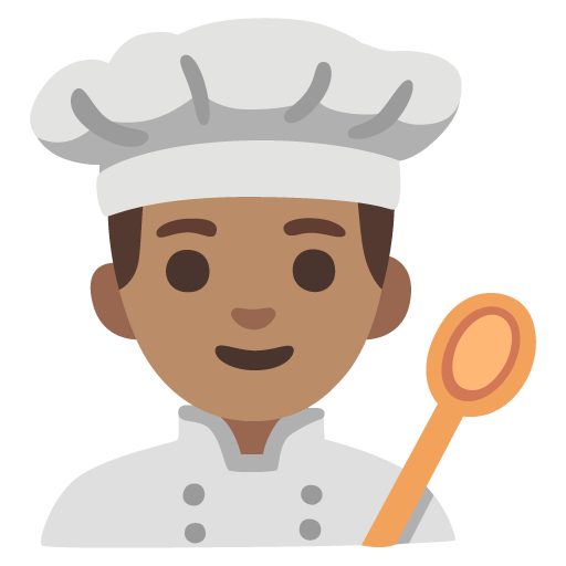 Man Cook: Medium Skin Tone, the design in this release