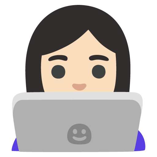 Woman Technologist: Light Skin Tone, the design in this release