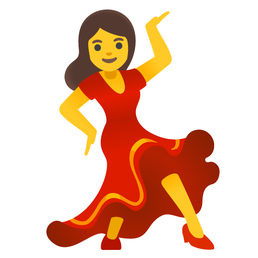 Woman Dancing as drawn by Google in 17.0