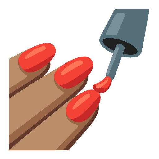 Nail Polish: Medium Skin Tone, the design in this release