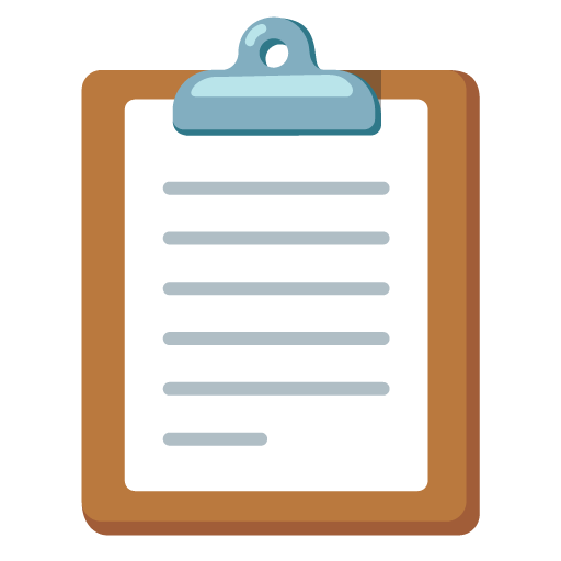 Clipboard as drawn by Google in 17.0