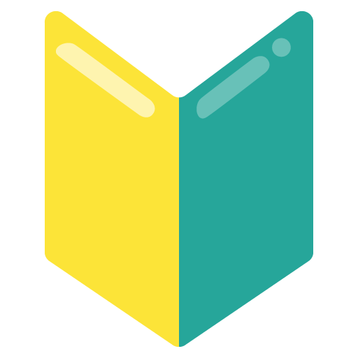 Japanese symbol for beginner as rendered by Google