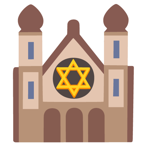 synagogue as rendered by Google