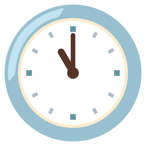 eleven o’clock as rendered by Google