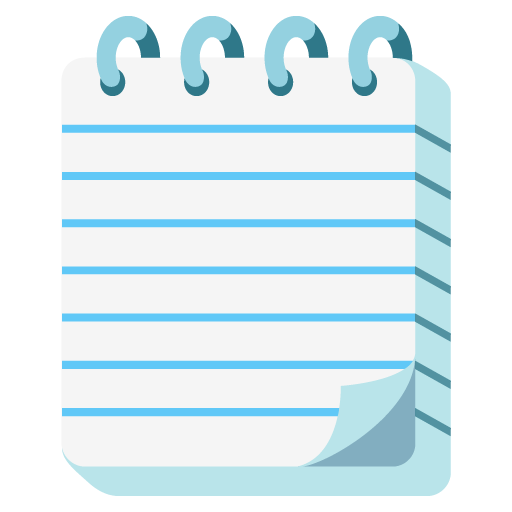 Spiral Notepad as drawn by Google in 17.0