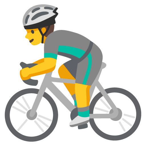 Man Biking as drawn by Google in 17.0