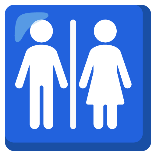 restroom as rendered by Google