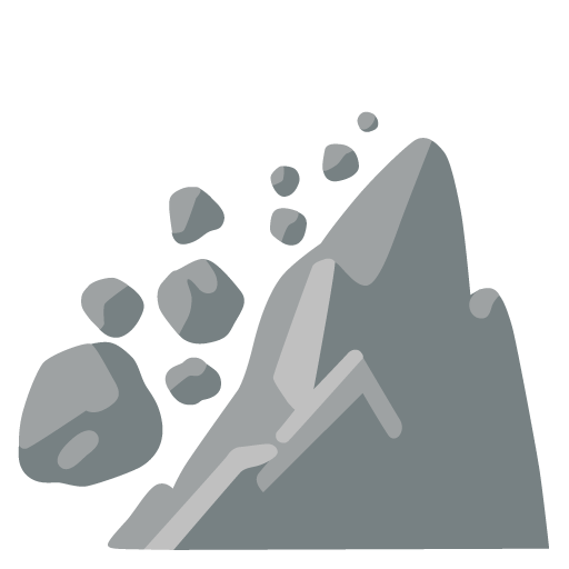 landslide as rendered by Google
