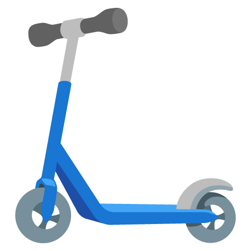 kick scooter as rendered by Google
