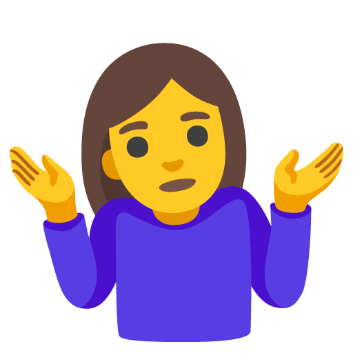 Woman Shrugging, the design in this release