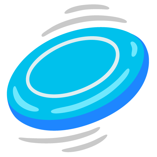 flying disc as rendered by Google