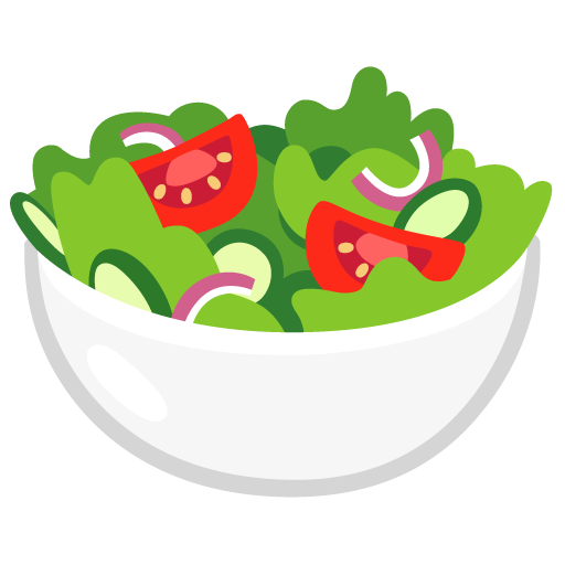 green salad as rendered by Google