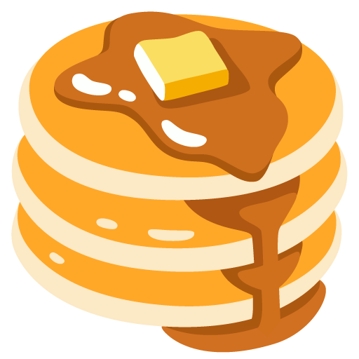 pancakes as rendered by Google
