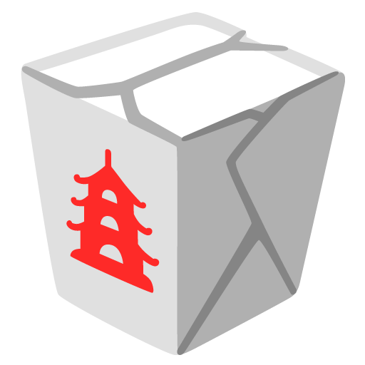 takeout box as rendered by Google