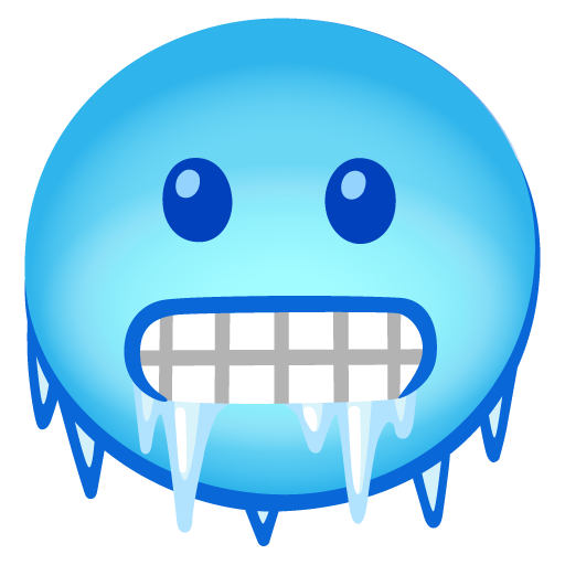 Cold Face as drawn by Google in 17.0