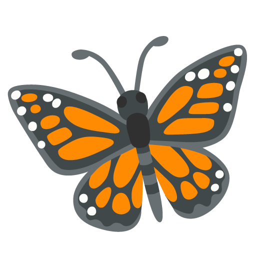 butterfly as rendered by Google