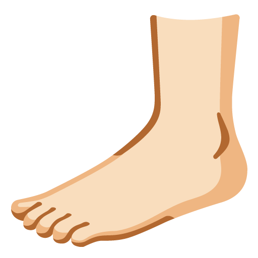 Foot: Light Skin Tone, the design in this release