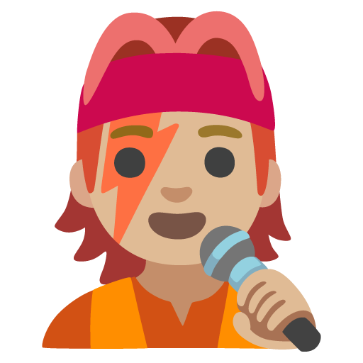 Singer: Medium-Light Skin Tone, the design in this release