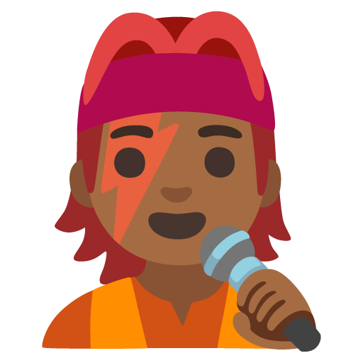 Singer: Medium-Dark Skin Tone, the design in this release